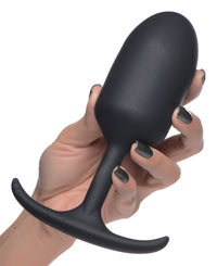 Premium Silicone Weighted Anal Plug - THE FETISH ACADEMY 