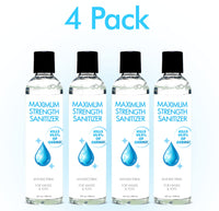 Anti-Bacterial Maximum Strength Hand Sanitizer 8oz 4-Pack - THE FETISH ACADEMY 