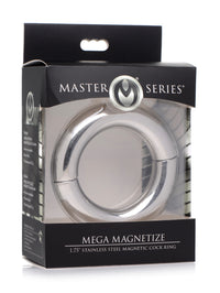 Mega Magnetize Stainless Steel Magnetic Cock Ring - TFA