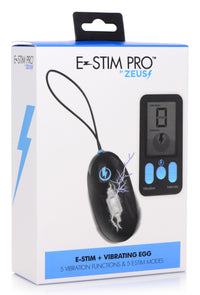 E-Stime Pro Silicone Vibrating Egg with Remote Control - TFA