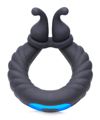 10X Cobra Dual Stimulation Silicone Cock Ring - TFA