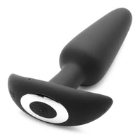 Voice Activated 10X Silicone Vibrating Slim Butt Plug with Remote Control - TFA