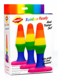 Rainbow Ready Silicone Anal Set - TFA