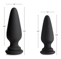 Small Anal Plug with Interchangeable Bunny Tail - TFA