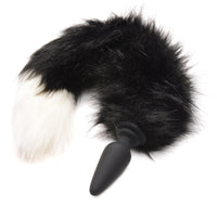 Large Anal Plug with Interchangeable Fox Tail - TFA