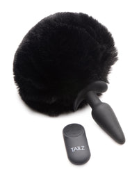 Large Vibrating Anal Plug with Interchangeable Bunny Tail - TFA