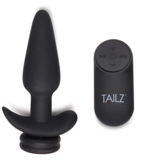 Large Vibrating Anal Plug with Interchangeable Bunny Tail - TFA
