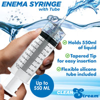 Enema Syringe with Tube - 550ml