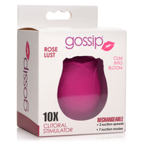 10X Rose Lust Clitoral Stimulator