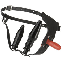 Ultra Harness Kit with Dildo and Plugs- Male - TFA