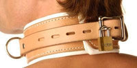 Strict Leather Padded Hospital Style Restraint Collar - TFA