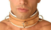 Strict Leather Padded Hospital Style Restraint Collar - TFA