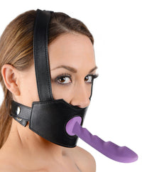 Strict Leather Dildo Face Harness - TFA