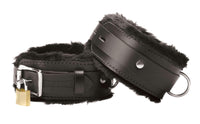 Strict Leather Premium Fur Lined Wrist Cuffs - TFA