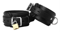 Strict Leather Premium Locking Wrist Cuffs - TFA