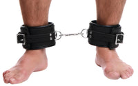 Strict Leather Padded Premium Locking Ankle Restraints - TFA