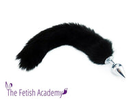 Black FAUX Wolf Tail and Ears Set - TFA