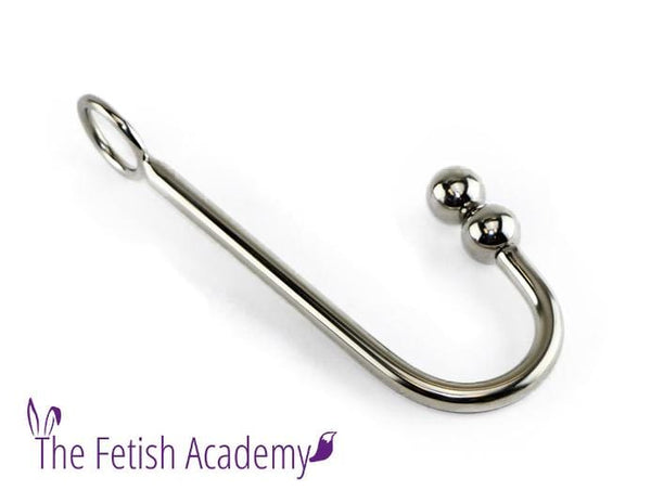Double-Ball Anal Hook with Rope Loop - TFA