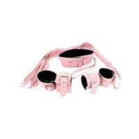 Strict Leather Pink Bondage Set - TFA